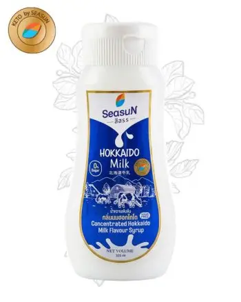 Sugar free Syrup Sweetened Condensed Hokkaido Milk Flavour 320 ml